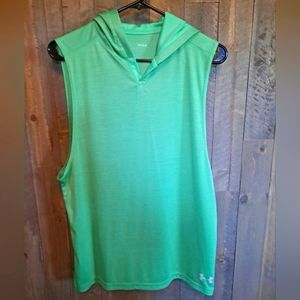 Men's Medium Under Armour Sleeveless Hooded Shirt